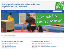 Tablet Screenshot of kjr-gap.de